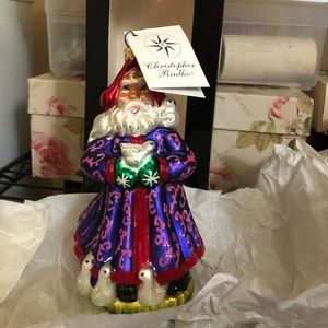 VINTAGE CHRISTOPHER RADKO GLASS ORNAMENT